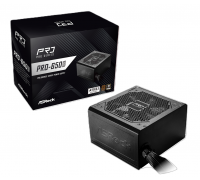 ASRock 650W 80+Bronze Non-Modular PCIe5.1 ATX3.1 Power Supply (Retail Box)