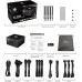 ASRock 850W 80+Gold Fully-Modular PCIe5.1 ATX3.1 Power Supply (Retail Box)