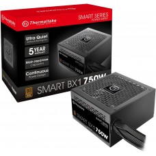 Thermaltake BX1 750W 80+Bronze Non-Modular ATX Power Supply (SPD-0750NNFABU-B)