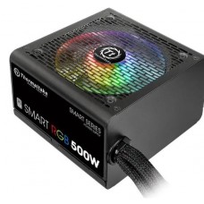 Thermaltake 500W Smart RGB 80+White Non-Modular ATX Power Supply (New)
