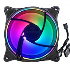 12CM Computer Case Fan with Dual-Ring Addressable Multiple Light Modes