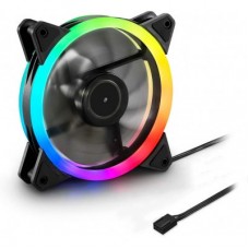 140mmX140mm Multi-color LED Light Fan (Case)