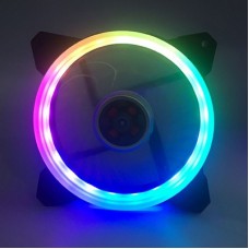 140x140x25mm Multi-color LED Light Fan (Case)