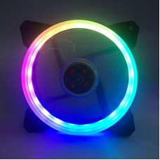 140x140x25mm Multi-color LED Light Fan (Case)