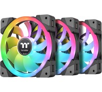 Thermaltake (OpenBox) SWAFAN EX12 Black RGB 120mm (3-Fan Pack)