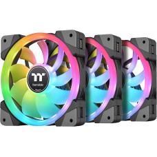 Thermaltake (OpenBox) SWAFAN EX12 Black RGB 120mm (3-Fan Pack)