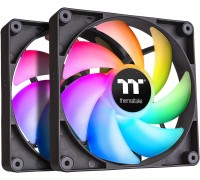 Thermaltake (OpenBox) CT120 120mm ARGB Case Fan - 2 Pack - Black