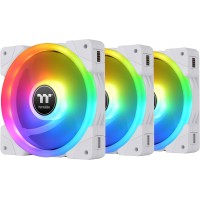 Thermaltake (OpenBox) SWAFAN White EX12 RGB 120mm (3-Fan Pack)