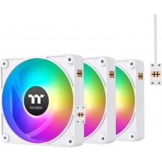 Thermaltake (OpenBox) CT120 EX White ARGB Sync PC Cooling Fan (3-Fan Pack)