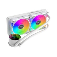 (White), LC-W240-D 240mm ARGB Liquid Cooler (White)