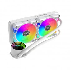 (White), LC-W240-D 240mm ARGB Liquid Cooler (White)
