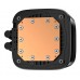 DeepCool LD240 240mm ARGB LED display AIO Liquid CPU Cooler, Black