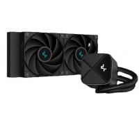 DeepCool LS520 240mm ZERO DARK AIO Liquid CPU Cooler, Black