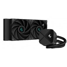 DeepCool LS520 240mm ZERO DARK AIO Liquid CPU Cooler, Black