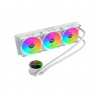 (White) LC-W360-D 360mm ARGB Liquid Cooler (White)