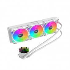 (White) LC-W360-D 360mm ARGB Liquid Cooler (White)