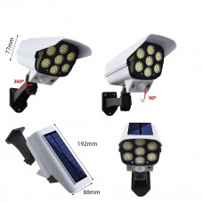 Solar LED Lamp Human Body Induction Motion Sensor With Remote (Model: 217)