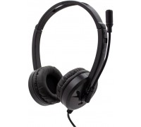 (3.5mm) HP Stereo Headphones with Microphone 3.5mm (DHE-8009) Retail