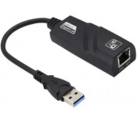 USB3.0 to LAN RJ45 Ethernet 10/100/1000 Gigabit Ethernet Adapter---support Win10