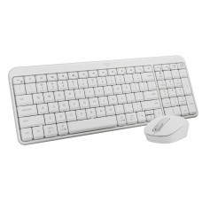 Logitech MK250 Compact Wireless Mouse & Keyboard - Off-White