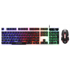 BT300 Backlit USB Gaming Keyboard and Mouse Combo