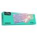 BT300 Backlit USB Gaming Keyboard and Mouse Combo (White)