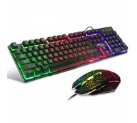 K13 Backlit USB Gaming Keyboard and Mouse Combo, New