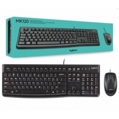 Logitech MK120 USB Keyboard & Mouse Combo 920-002565
