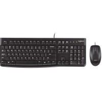 Logitech MK120 USB Keyboard & Mouse Combo, Certified Refurbished