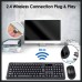 HK6800 Wireless Gaming Keyboard and Mouse Combo
