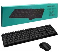 TJ808 Wireless Keyboard and Mouse Combo, New