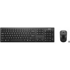 Lenovo 100 USB-A Wireless Combo Keyboard and Mouse - Black, New
