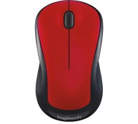 Logitech M310 Wireless Mouse - Glossy Red, 910-002486