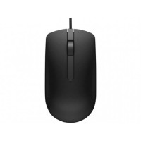 Dell MS116 USB Mouse, Black, New