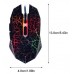 Crack Pattern USB Wired Gaming Mouse