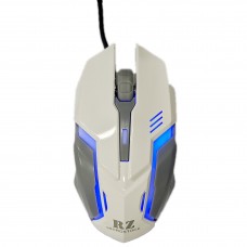 G1006W USB Wired Gaming Mouse with LED Light, White (Small QTY)