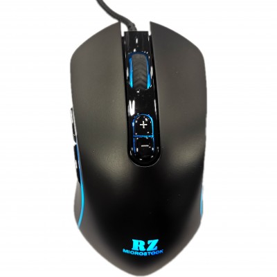 PX-G9 7-Button LED USB Gaming Mouse, Black