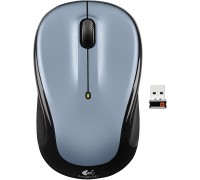 Logitech M325 Wireless Optical Mouse, Unifying Receiver - Light Silver (New)