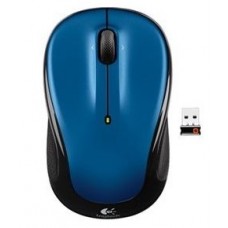 Logitech M325 Wireless Optical Mouse, Unifying Receiver - Blue