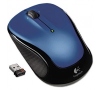 (Poly Bag-Refurb) Logitech M325 Wireless Mouse, Blue, 30 Days Warranty