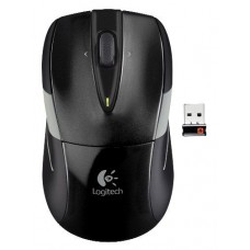 Logitech M525 Wireless Optical Mouse, Unifying Receiver, 910-002696 - Black