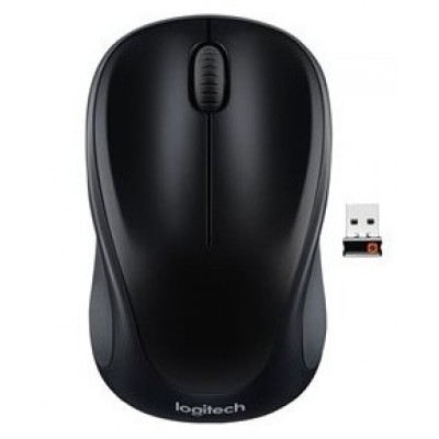 Logitech M325 Wireless Optical Mouse, Unifying Receiver - Black 910-002974