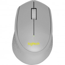 (Refurbished) Logitech M330 Silent Plus Wireless Mouse (Gray), 30-Day Warranty
