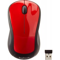 (Poly Bag Refurb) Logitech M310 Full Size Wireless Mouse, Red
