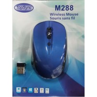 Top Sync TS288 Wireless Mouse, Nano Receiver, Blue