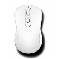 Top Sync TS388 Wireless Mouse, Nano Receiver, White