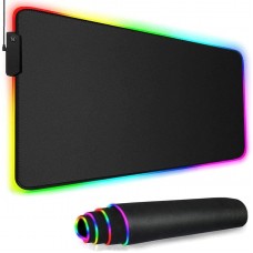 Gaming Mouse Pad with LED Light 900 X 400 X 4mm, Black
