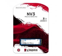 Kingston NV3 2TB M.2 2280 NVMe PCI-e 4.0x4 SNV3S/2000G, New (R: 6,000MB/s, W: 5,000MB/s)