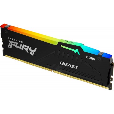 Kingston KF560C30BBEA-16 RGB Fury DDR5 16GB 6000 CL30 DIMM Desktop Gaming