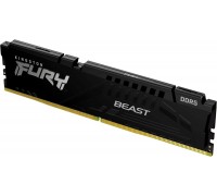 Kingston KF560C36BBE2-16 Fury 16GB DDR5-6000 CL36 Desktop Memory, Black